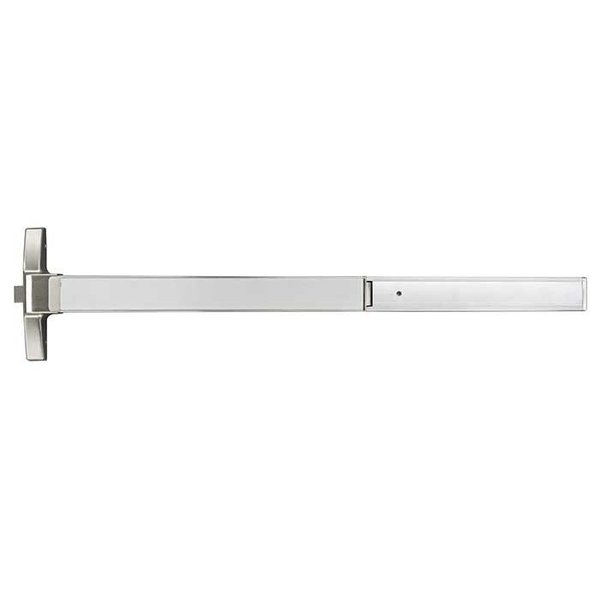 Marks Usa Rim Exit Device, 36 Inch, Exit Only, Satin Stainless Steel M8800-36-32D